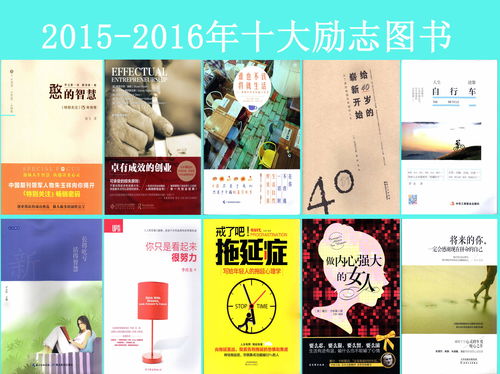 2015-2016年十大勵志圖書 點亮人生，激發無限潛能